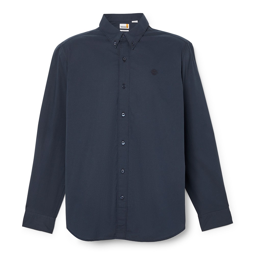 TIMBERLAND</br>Ανδρικό Πουκάμισο Μπλε LS Solid Poplin Shirt Regular A6GRH-433 Timberland TIMBERLAND</br>Ανδρικό Πουκάμισο Μπλε LS Solid Poplin Shirt Regular A6GRH-433 Timberland