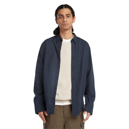 Ανδρικό Πουκάμισο Μπλε LS Solid Poplin Shirt Regular A6GRH-433 Timberland Ανδρικό Πουκάμισο Μπλε LS Solid Poplin Shirt Regular A6GRH-433 Timberland