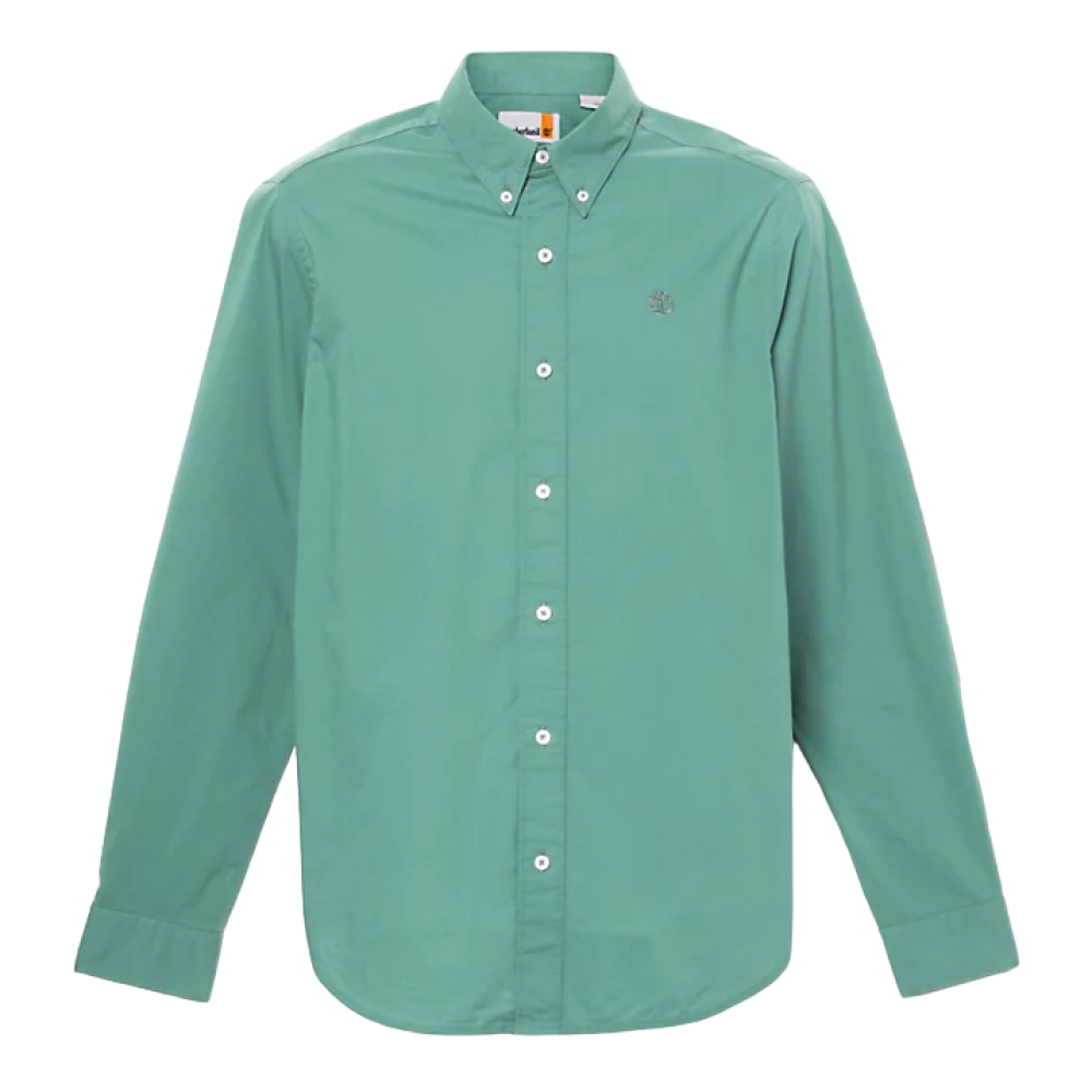 TIMBERLAND</br>Ανδρικό Πουκάμισο Πράσινο LS Solid Poplin Shirt Regular A6GRH-CL6 Timberland TIMBERLAND</br>Ανδρικό Πουκάμισο Πράσινο LS Solid Poplin Shirt Regular A6GRH-CL6 Timberland