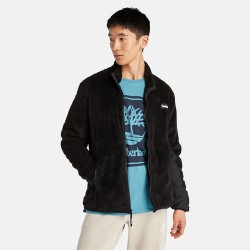 Ανδρική Ζακέτα Μαύρο All Gender High-Pile Full-Zip Fleece Jacket A6JJ1-001 