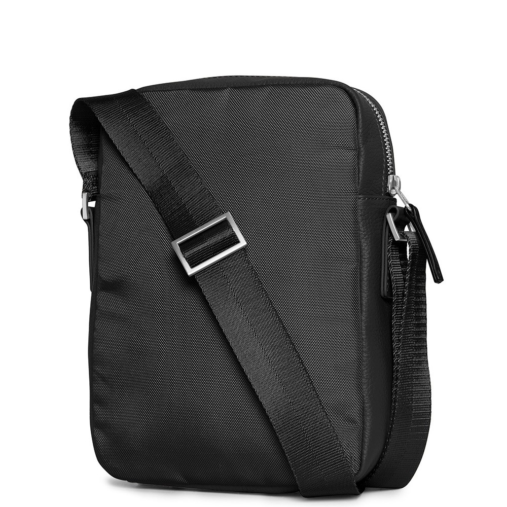 TIMBERLAND</br>Ανδρική Τσάντα Crossbody Μαύρο Δέρμα Tuckerman A6MU5-001 Timberland