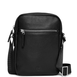 Ανδρική Τσάντα Crossbody Μαύρο Δέρμα Tuckerman A6MU5-001 Timberland