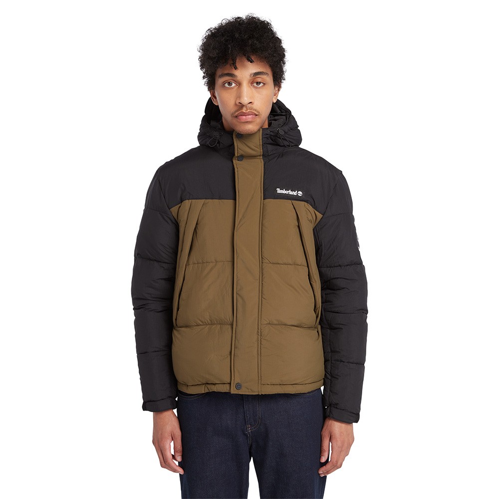 TIMBERLAND</br>Ανδρικό Μπουφάν Χακί/Μαύρο DWR Outdoor Archive Puffer Jacket A6S41-DX8 Timberland TIMBERLAND</br>Ανδρικό Μπουφάν Χακί/Μαύρο DWR Outdoor Archive Puffer Jacket A6S41-DX8 Timberland