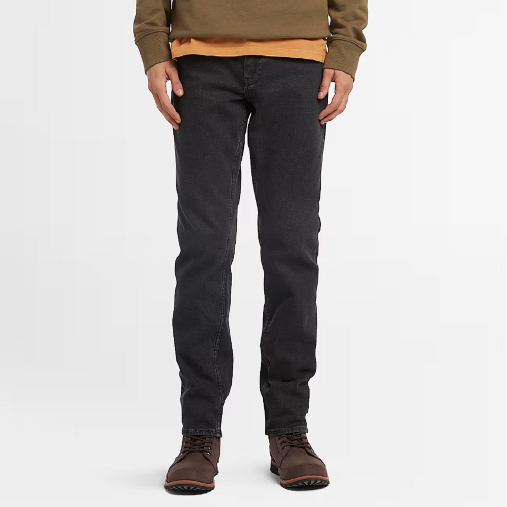 TIMBERLAND</br>Ανδρικό Τζιν Παντελόνι Ανθρακί Stretch Washed Denim Slim Jeans A6S6H-003 Timberland TIMBERLAND</br>Ανδρικό Τζιν Παντελόνι Ανθρακί Stretch Washed Denim Slim Jeans A6S6H-003 Timberland