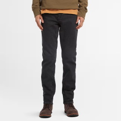 Ανδρικό Τζιν Παντελόνι Ανθρακί Stretch Washed Denim Slim Jeans A6S6H-003 Timberland