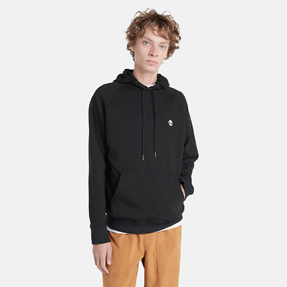 TIMBERLAND</br>Ανδρικό Φούτερ Μαύρο Exeter River Hoodie A6UBX-001 Timberland TIMBERLAND</br>Ανδρικό Φούτερ Μαύρο Exeter River Hoodie A6UBX-001 Timberland