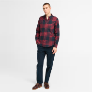 Ανδρικό Πουκάμισο Μπλε/Κόκκινο Καρό LS Midweight Checked Flannel Shirt Regular A6V4X-B68 Timberland Ανδρικό Πουκάμισο Μπλε/Κόκκινο Καρό LS Midweight Checked Flannel Shirt Regular A6V4X-B68 Timberland