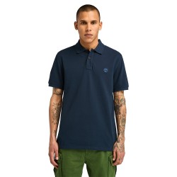 Ανδρικό Polo T-shirt Μπλε SS Millers River Pique Polo Regular A6VDP-433 Timberland