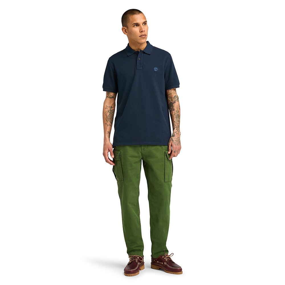 TIMBERLAND</br>Ανδρικό Polo T-shirt Μπλε SS Millers River Pique Polo Regular A6VDP-433 Timberland TIMBERLAND</br>Ανδρικό Polo T-shirt Μπλε SS Millers River Pique Polo Regular A6VDP-433 Timberland