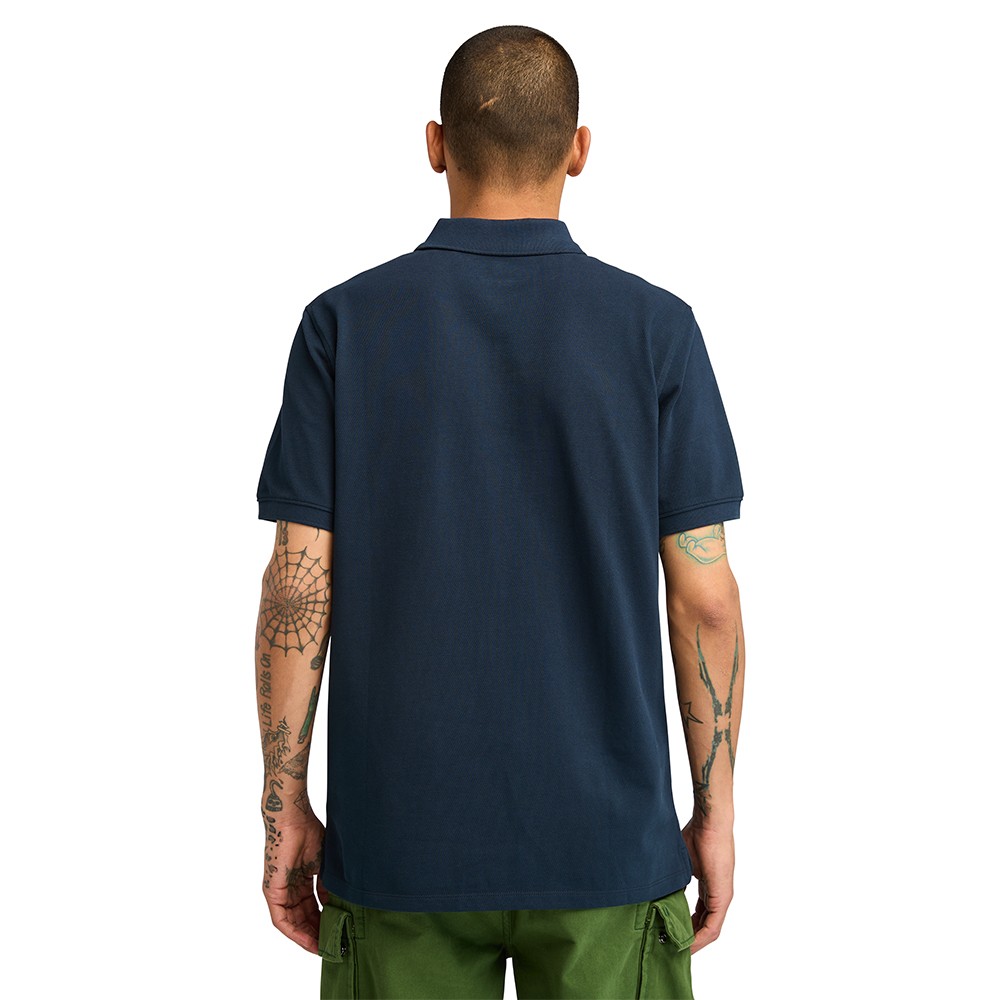 TIMBERLAND</br>Ανδρικό Polo T-shirt Μπλε SS Millers River Pique Polo Regular A6VDP-433 Timberland TIMBERLAND</br>Ανδρικό Polo T-shirt Μπλε SS Millers River Pique Polo Regular A6VDP-433 Timberland