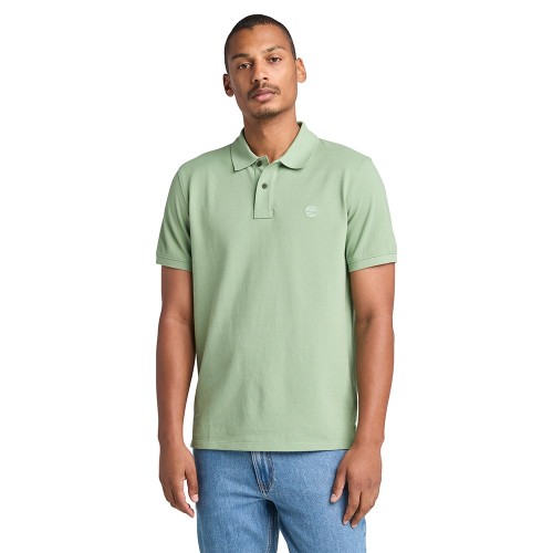 Ανδρικό Polo T-shirt Βεραμάν SS Millers River Pique Polo Regular A6VDP-EC6 Timberland Ανδρικό Polo T-shirt Βεραμάν SS Millers River Pique Polo Regular A6VDP-EC6 Timberland