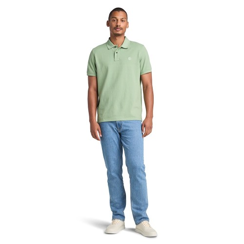 Ανδρικό Polo T-shirt Βεραμάν SS Millers River Pique Polo Regular A6VDP-EC6 Timberland Ανδρικό Polo T-shirt Βεραμάν SS Millers River Pique Polo Regular A6VDP-EC6 Timberland