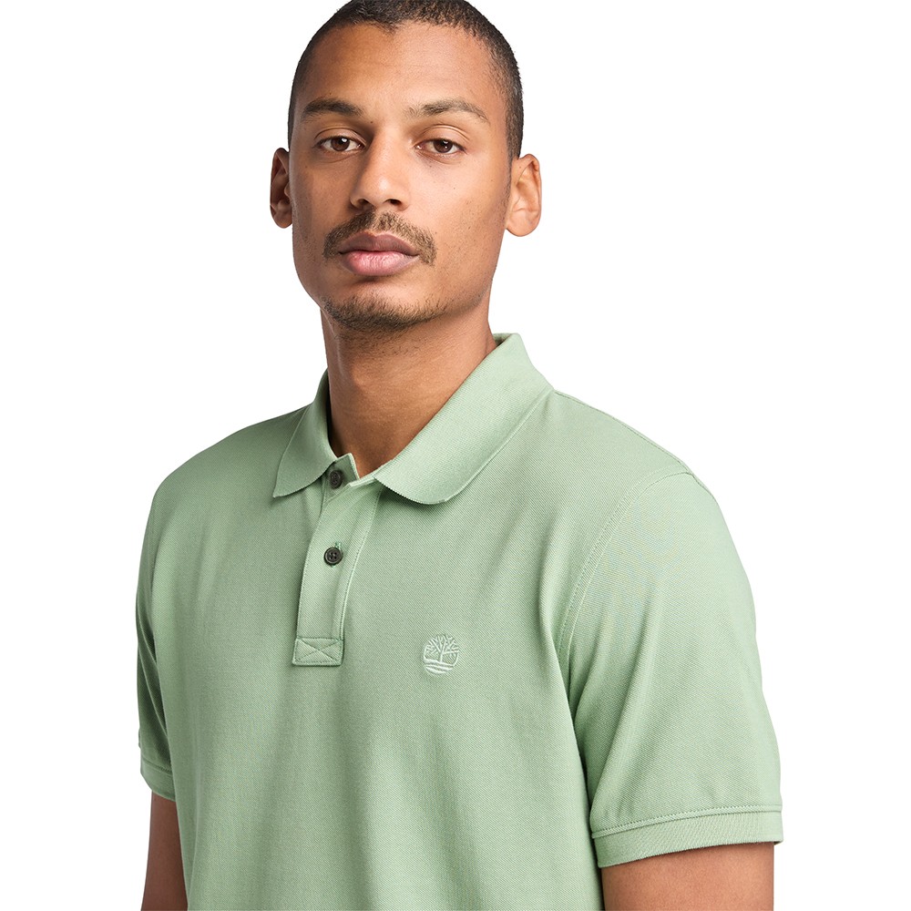TIMBERLAND</br>Ανδρικό Polo T-shirt Βεραμάν SS Millers River Pique Polo Regular A6VDP-EC6 Timberland TIMBERLAND</br>Ανδρικό Polo T-shirt Βεραμάν SS Millers River Pique Polo Regular A6VDP-EC6 Timberland