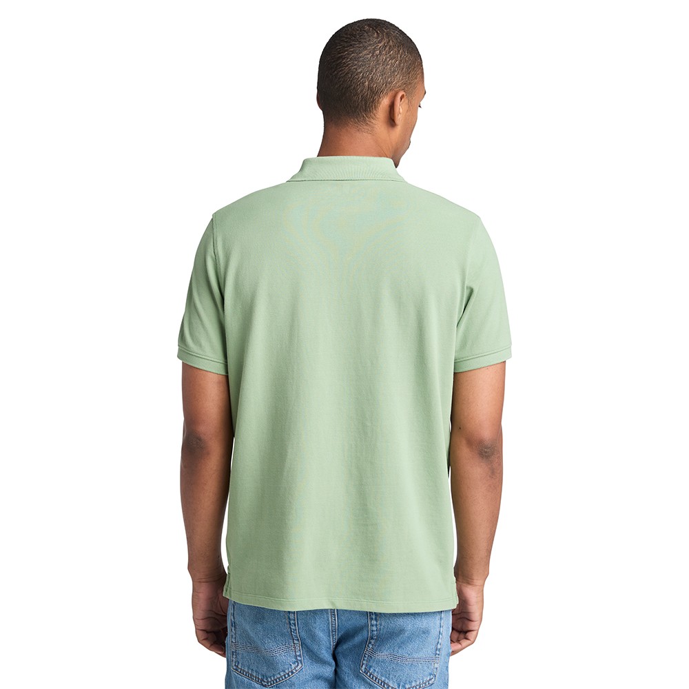 TIMBERLAND</br>Ανδρικό Polo T-shirt Βεραμάν SS Millers River Pique Polo Regular A6VDP-EC6 Timberland TIMBERLAND</br>Ανδρικό Polo T-shirt Βεραμάν SS Millers River Pique Polo Regular A6VDP-EC6 Timberland