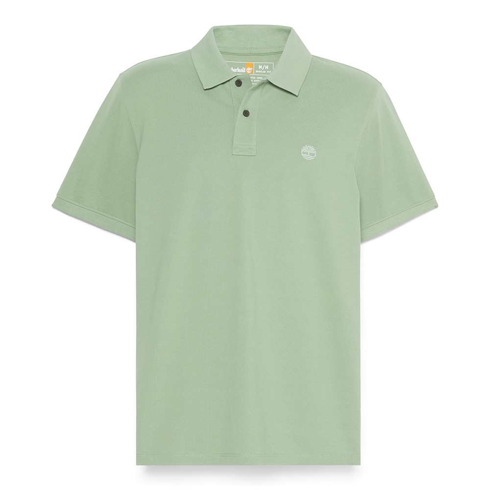 TIMBERLAND</br>Ανδρικό Polo T-shirt Βεραμάν SS Millers River Pique Polo Regular A6VDP-EC6 Timberland TIMBERLAND</br>Ανδρικό Polo T-shirt Βεραμάν SS Millers River Pique Polo Regular A6VDP-EC6 Timberland