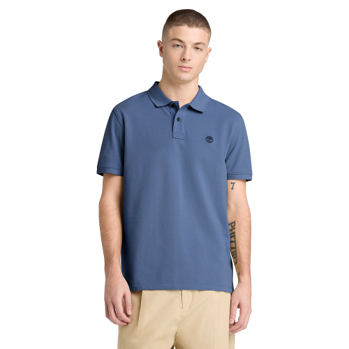Timberland SS Millers River Pique Polo Regular A6VDP-EYO Ανδρικό Polo T-shirt Ραφ
