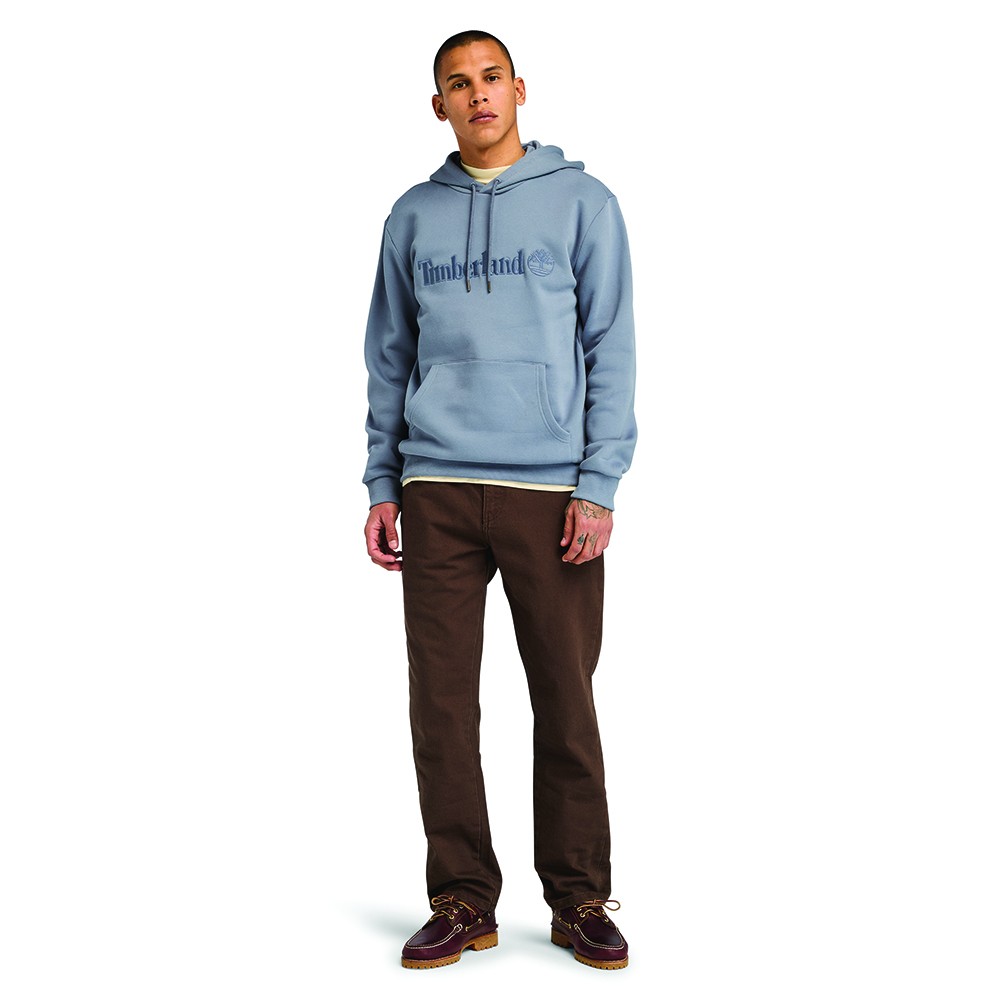 TIMBERLAND</br>Ανδρικό Φούτερ Γκρι Hampton Embroidery Tonal Hoodie A6VFJ-073 Timberland TIMBERLAND</br>Ανδρικό Φούτερ Γκρι Hampton Embroidery Tonal Hoodie A6VFJ-073 Timberland