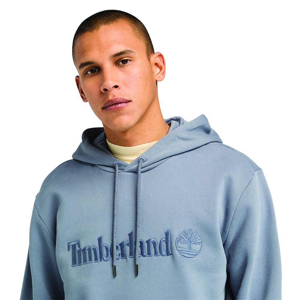 TIMBERLAND</br>Ανδρικό Φούτερ Γκρι Hampton Embroidery Tonal Hoodie A6VFJ-073 Timberland TIMBERLAND</br>Ανδρικό Φούτερ Γκρι Hampton Embroidery Tonal Hoodie A6VFJ-073 Timberland