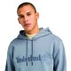 TIMBERLAND</br>Ανδρικό Φούτερ Γκρι Hampton Embroidery Tonal Hoodie A6VFJ-073 Timberland TIMBERLAND</br>Ανδρικό Φούτερ Γκρι Hampton Embroidery Tonal Hoodie A6VFJ-073 Timberland