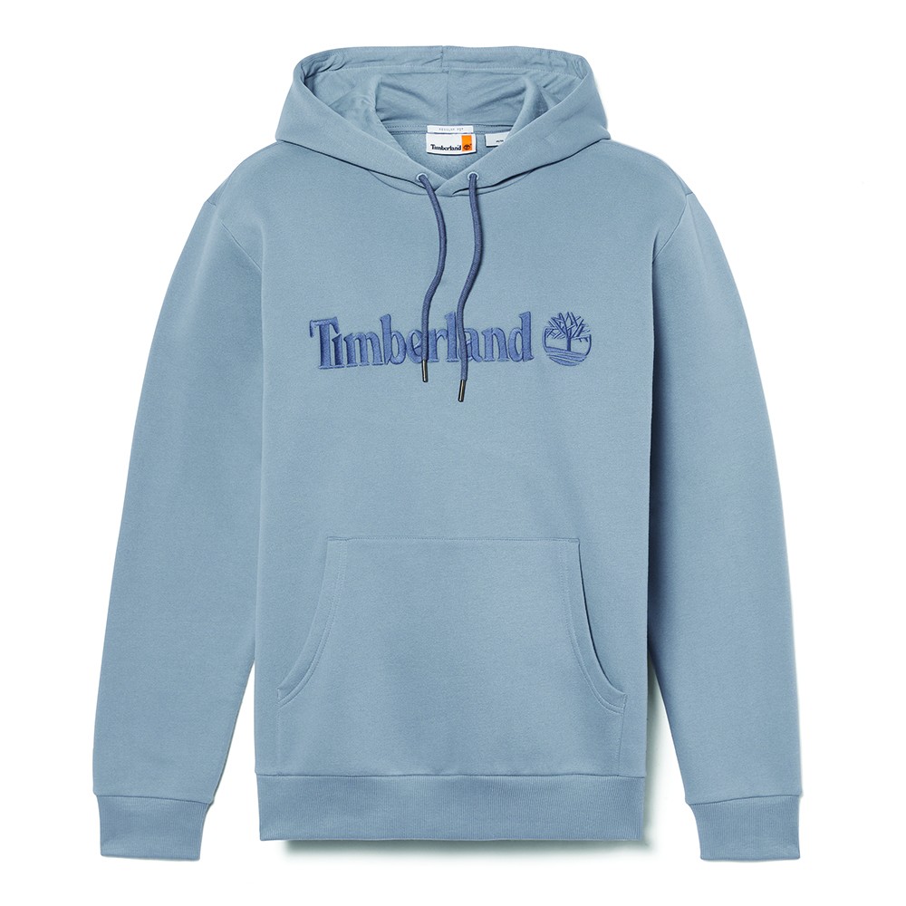 TIMBERLAND</br>Ανδρικό Φούτερ Γκρι Hampton Embroidery Tonal Hoodie A6VFJ-073 Timberland TIMBERLAND</br>Ανδρικό Φούτερ Γκρι Hampton Embroidery Tonal Hoodie A6VFJ-073 Timberland