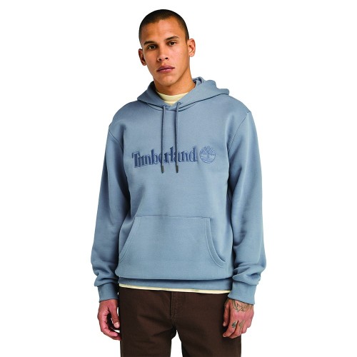 Ανδρικό Φούτερ Γκρι Hampton Embroidery Tonal Hoodie A6VFJ-073 Timberland