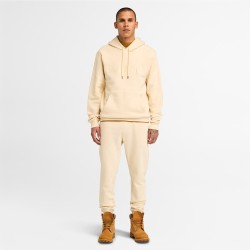 Ανδρικό Φούτερ Μπεζ Hampton Embroidery Tonal Hoodie A6VFJ-EFL Timberland