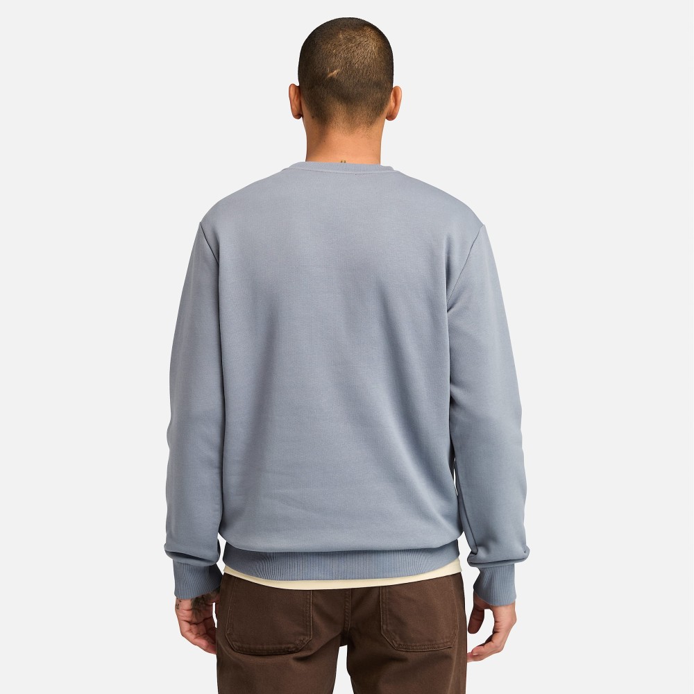TIMBERLAND</br>Ανδρικό Φούτερ Γκρι Hampton Embroidery Tonal Crew Neck Sweatshirt A6VG6-073 Timberland TIMBERLAND</br>Ανδρικό Φούτερ Γκρι Hampton Embroidery Tonal Crew Neck Sweatshirt A6VG6-073 Timberland