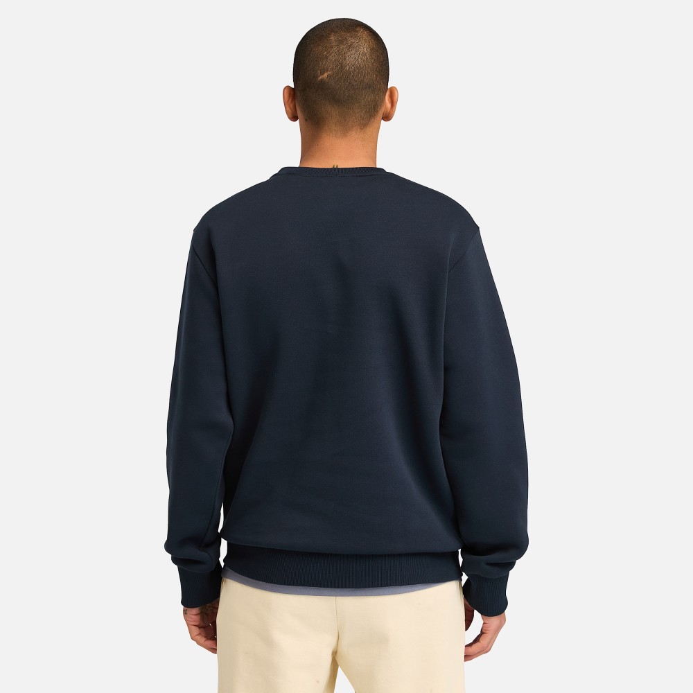 TIMBERLAND</br>Ανδρικό Φούτερ Μπλε Hampton Embroidery Tonal Crew Neck Sweatshirt A6VG6-433 Timberland TIMBERLAND</br>Ανδρικό Φούτερ Μπλε Hampton Embroidery Tonal Crew Neck Sweatshirt A6VG6-433 Timberland