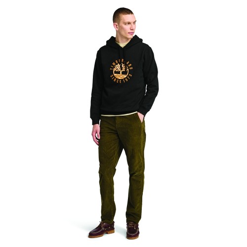 Ανδρικό Φούτερ Μαύρο Holiday Graphic Hoodie A6VGT-001 Timberland