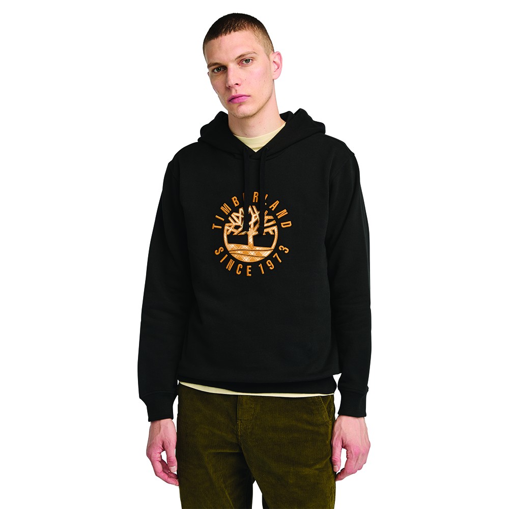 TIMBERLAND</br>Ανδρικό Φούτερ Μαύρο Holiday Graphic Hoodie A6VGT-001 Timberland TIMBERLAND</br>Ανδρικό Φούτερ Μαύρο Holiday Graphic Hoodie A6VGT-001 Timberland