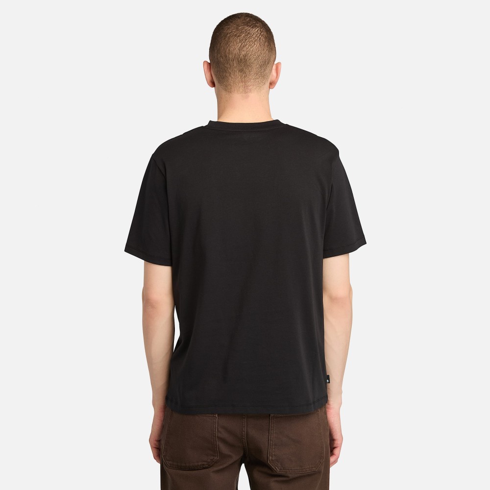 TIMBERLAND</br>Ανδρικό T-shirt Μαύρο SS Holiday Graphic Authentic Tee A6VNT-001 Timberland TIMBERLAND</br>Ανδρικό T-shirt Μαύρο SS Holiday Graphic Authentic Tee A6VNT-001 Timberland