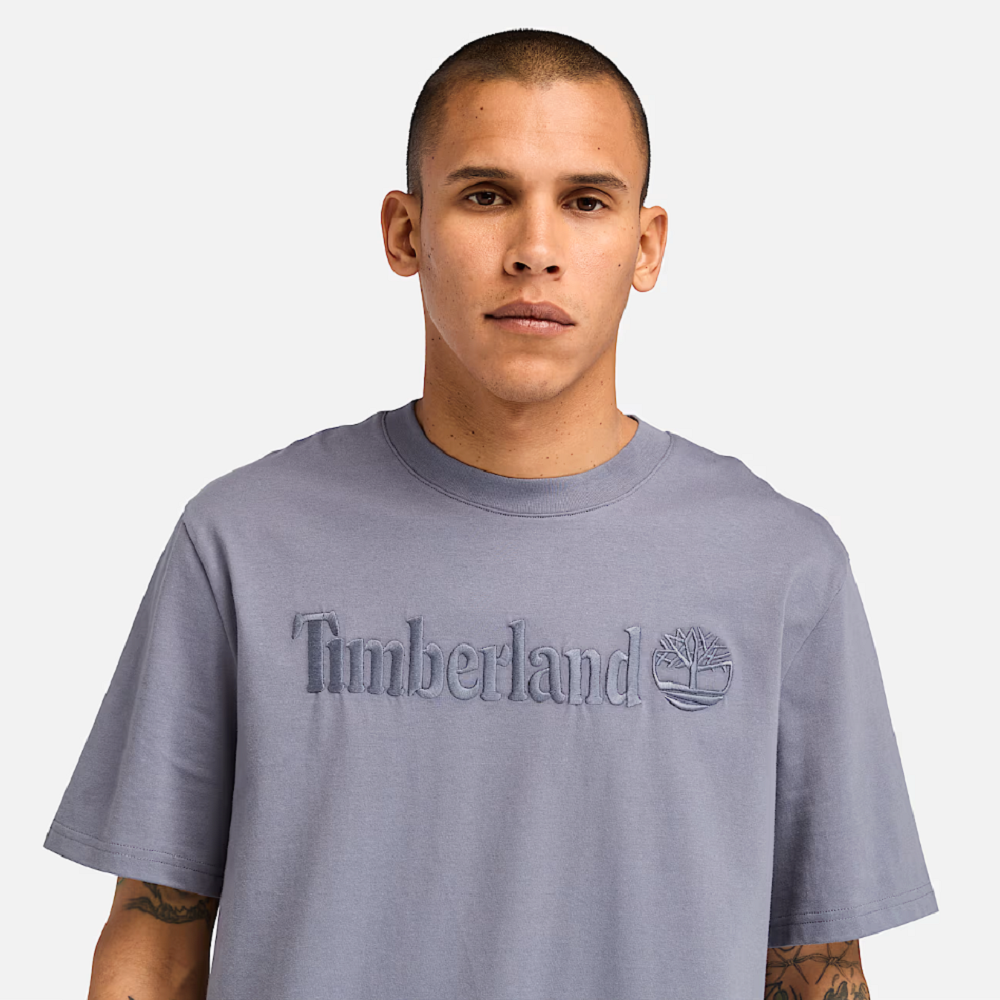 TIMBERLAND</br>Ανδρικό T-shirt Γκρι SS Hampton Crew Authentic Tee A6VPE-073 Timberland TIMBERLAND</br>Ανδρικό T-shirt Γκρι SS Hampton Crew Authentic Tee A6VPE-073 Timberland
