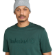TIMBERLAND</br>Timberland SS Hampton Authentic Tee A6VPE-317 Ανδρικό T-shirt Πράσινο TIMBERLAND</br>Timberland SS Hampton Authentic Tee A6VPE-317 Ανδρικό T-shirt Πράσινο