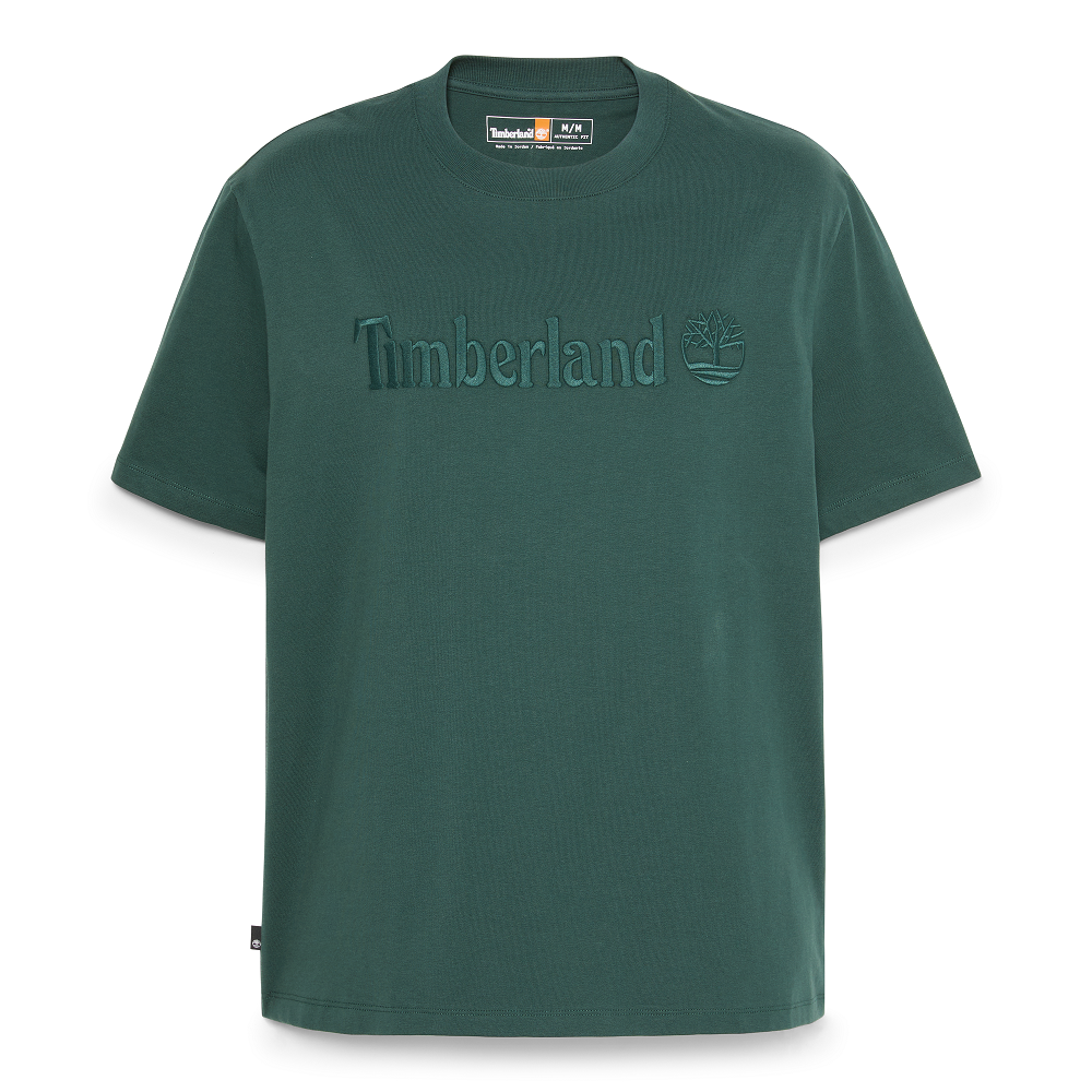 TIMBERLAND</br>Timberland SS Hampton Authentic Tee A6VPE-317 Ανδρικό T-shirt Πράσινο TIMBERLAND</br>Timberland SS Hampton Authentic Tee A6VPE-317 Ανδρικό T-shirt Πράσινο