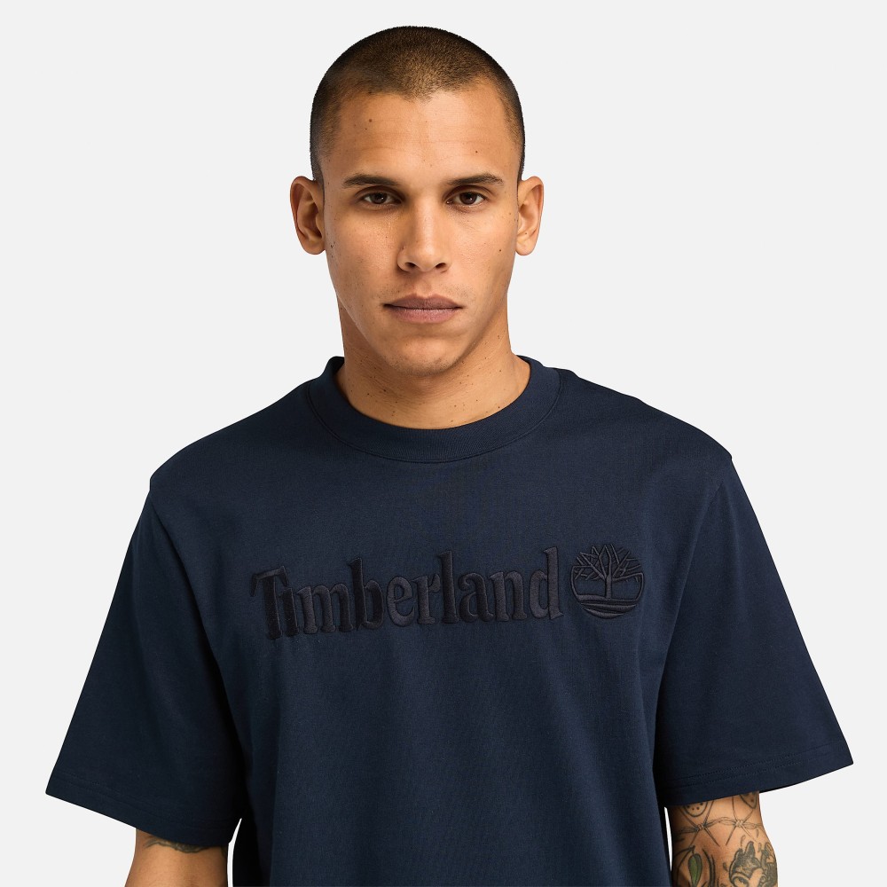 TIMBERLAND</br>Ανδρικό T-shirt Μπλε SS Hampton Crew Authentic Tee A6VPE-433 Timberland TIMBERLAND</br>Ανδρικό T-shirt Μπλε SS Hampton Crew Authentic Tee A6VPE-433 Timberland
