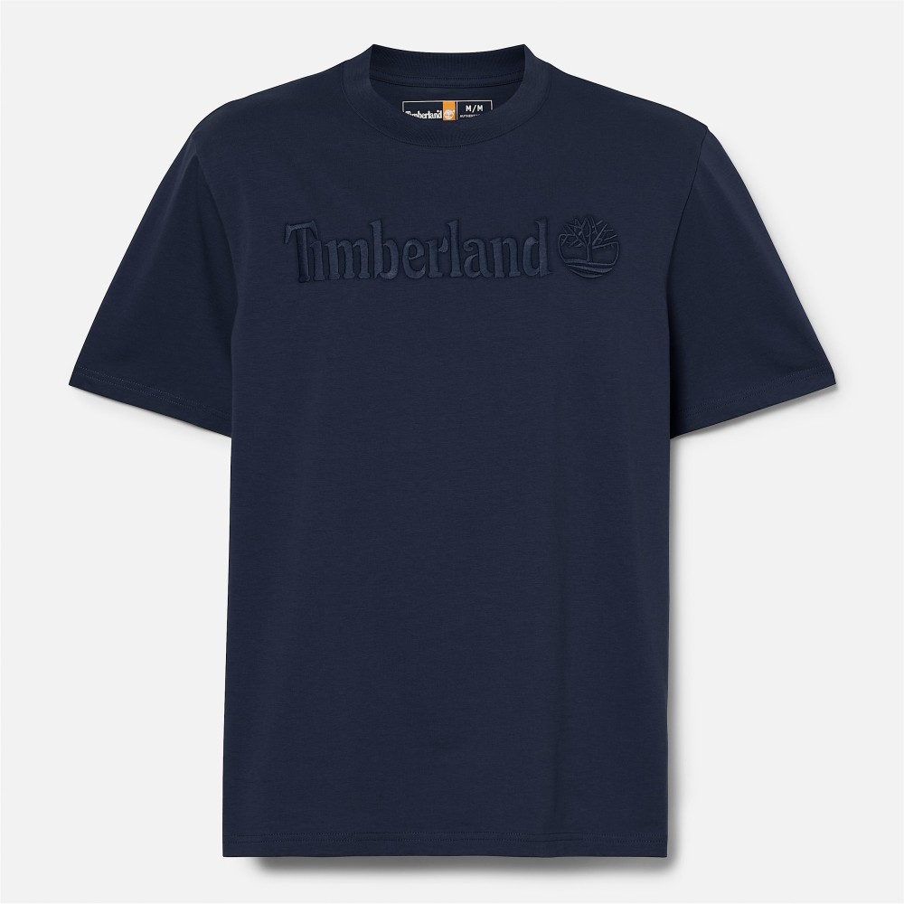 TIMBERLAND</br>Ανδρικό T-shirt Μπλε SS Hampton Crew Authentic Tee A6VPE-433 Timberland TIMBERLAND</br>Ανδρικό T-shirt Μπλε SS Hampton Crew Authentic Tee A6VPE-433 Timberland