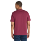 TIMBERLAND</br>Timberland SS Hampton Authentic Tee A6VPE-648 Ανδρικό T-shirt Μπορντώ TIMBERLAND</br>Timberland SS Hampton Authentic Tee A6VPE-648 Ανδρικό T-shirt Μπορντώ