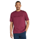 TIMBERLAND</br>Timberland SS Hampton Authentic Tee A6VPE-648 Ανδρικό T-shirt Μπορντώ TIMBERLAND</br>Timberland SS Hampton Authentic Tee A6VPE-648 Ανδρικό T-shirt Μπορντώ
