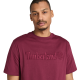 TIMBERLAND</br>Timberland SS Hampton Authentic Tee A6VPE-648 Ανδρικό T-shirt Μπορντώ TIMBERLAND</br>Timberland SS Hampton Authentic Tee A6VPE-648 Ανδρικό T-shirt Μπορντώ