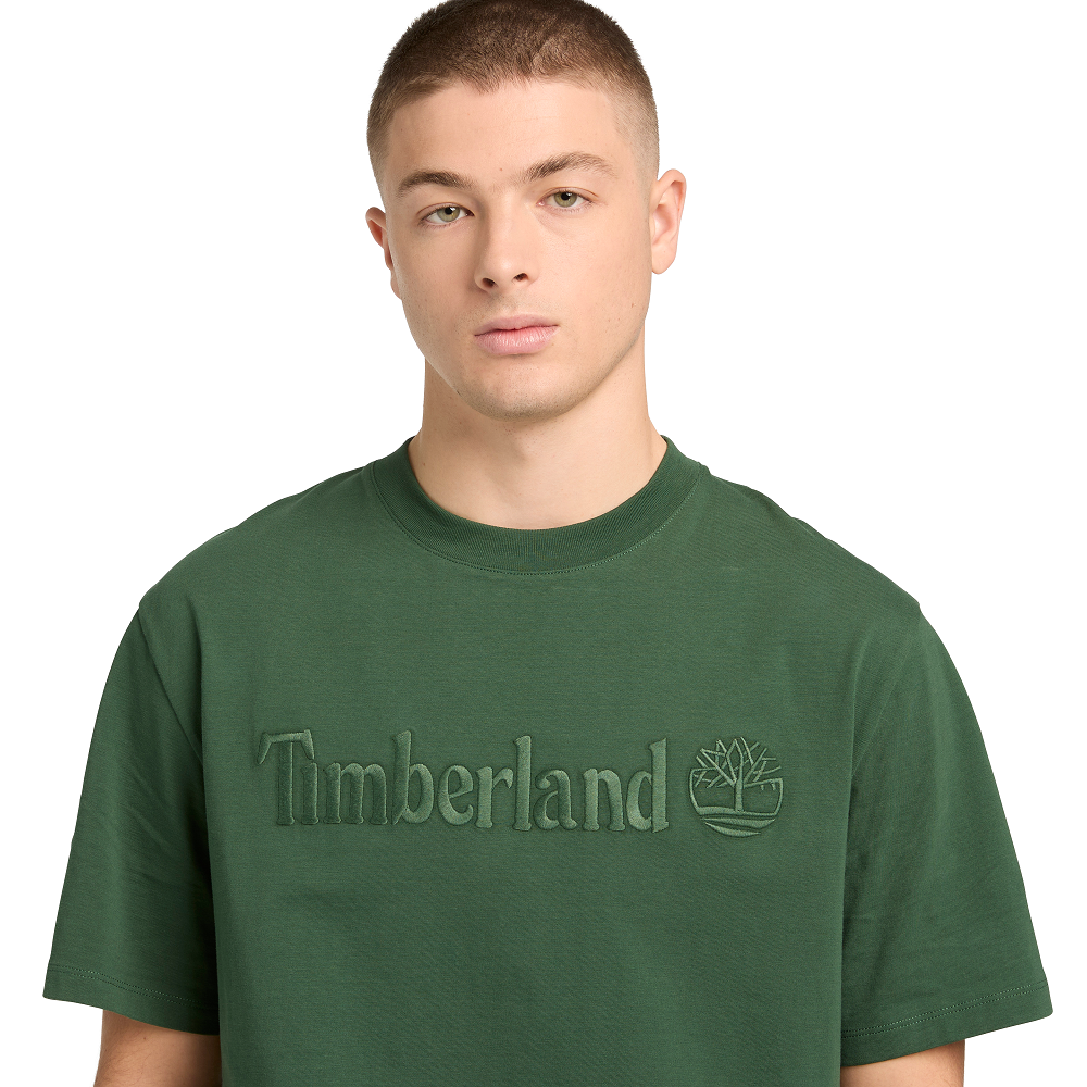 TIMBERLAND</br>Timberland SS Hampton Authentic Tee A6VPE-A6X Ανδρικό T-shirt Πράσινο