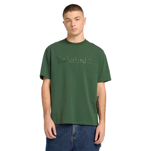 Timberland SS Hampton Authentic Tee A6VPE-A6X Ανδρικό T-shirt Πράσινο