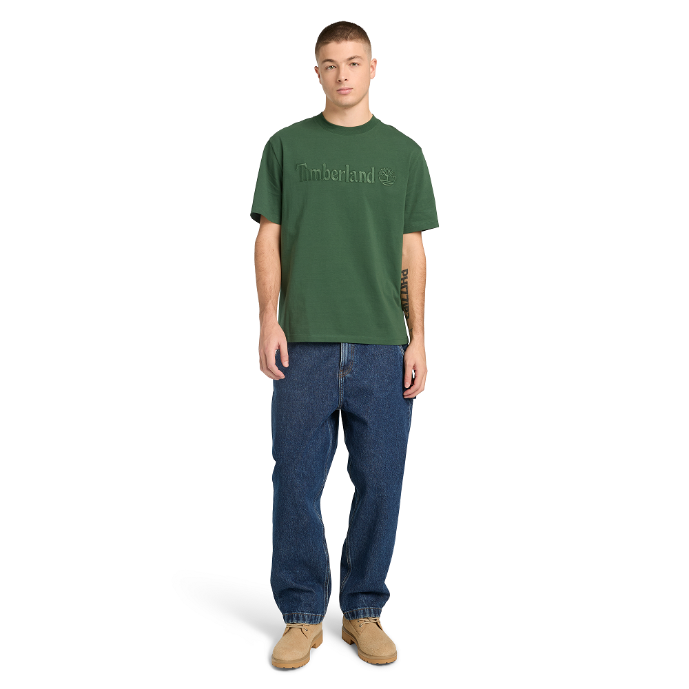 TIMBERLAND</br>Timberland SS Hampton Authentic Tee A6VPE-A6X Ανδρικό T-shirt Πράσινο