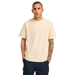 Ανδρικό T-shirt Μπεζ SS Hampton Authentic Tee A6VPE-EFL Timberland