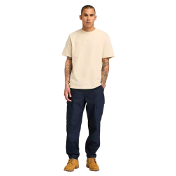 Ανδρικό T-shirt Μπεζ SS Hampton Authentic Tee A6VPE-EFL Timberland