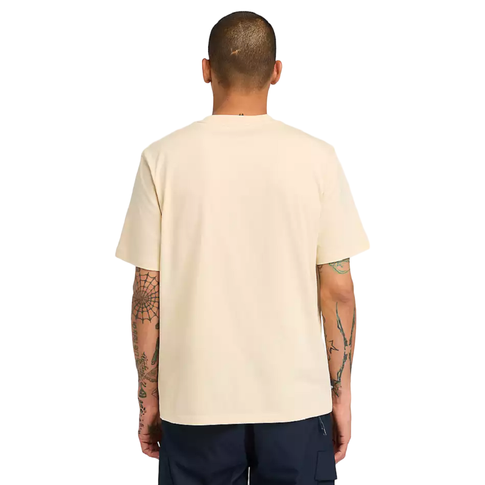 TIMBERLAND</br>Ανδρικό T-shirt Μπεζ SS Hampton Authentic Tee A6VPE-EFL Timberland