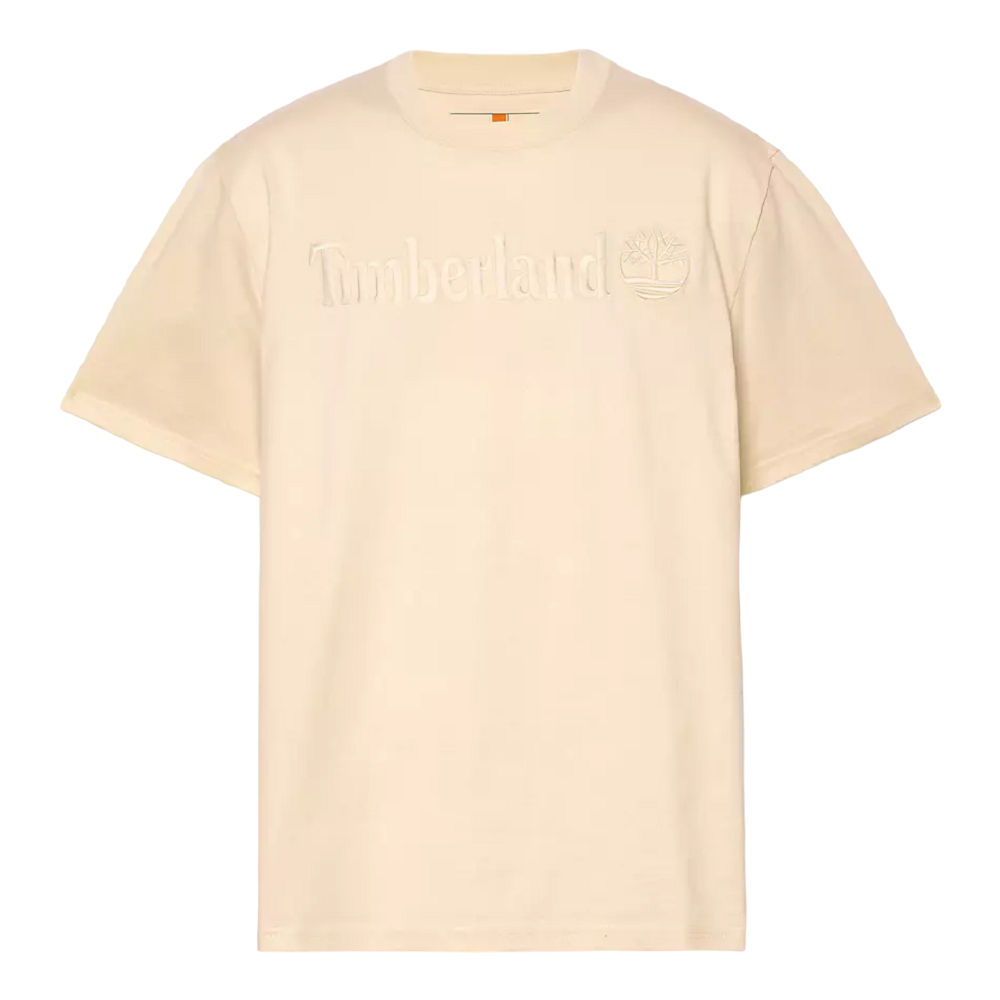 TIMBERLAND</br>Ανδρικό T-shirt Μπεζ SS Hampton Authentic Tee A6VPE-EFL Timberland