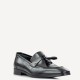 BOSS</br>Ανδρικά Μοκασίνια/Loafers Μαύρο Δέρμα A7517 SPAZZOLAT Boss BOSS</br>Ανδρικά Μοκασίνια/Loafers Μαύρο Δέρμα A7517 SPAZZOLAT Boss