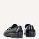 BOSS</br>Ανδρικά Μοκασίνια/Loafers Μαύρο Δέρμα A7517 SPAZZOLAT Boss BOSS</br>Ανδρικά Μοκασίνια/Loafers Μαύρο Δέρμα A7517 SPAZZOLAT Boss