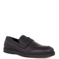 Ανδρικά Μοκασίνια/Loafers Μαύρο Δέρμα A7537 MARINO Boss