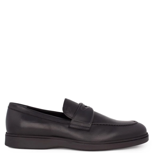 Ανδρικά Μοκασίνια/Loafers Μαύρο Δέρμα A7537 MARINO Boss Ανδρικά Μοκασίνια/Loafers Μαύρο Δέρμα A7537 MARINO Boss
